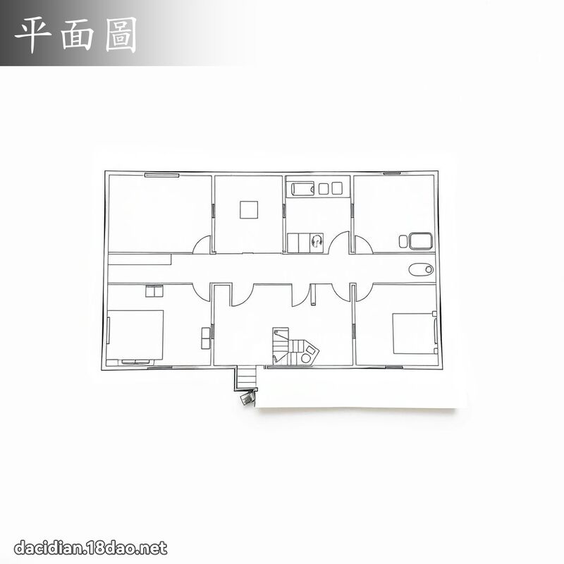 平面圖 - 國語大辭典配圖
