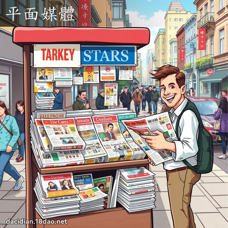 平面媒体 - 国语大辞典配图