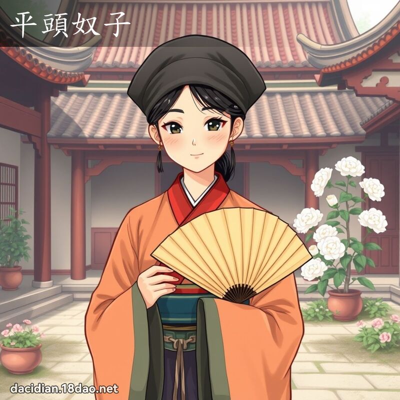 平头奴子 - 国语大辞典配图