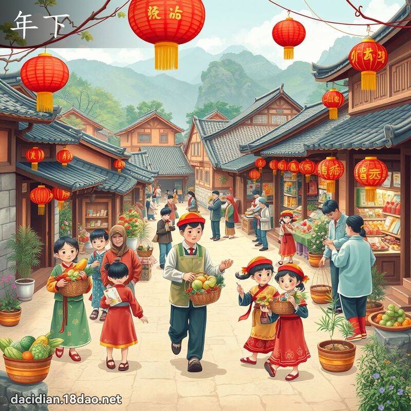 年下 - 国语大辞典配图