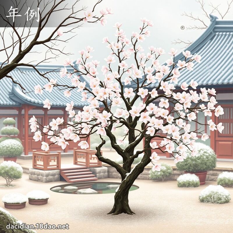 年例 - 国语大辞典配图