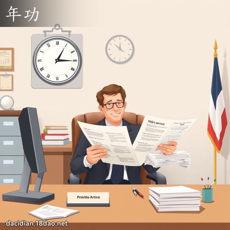 年功 - 國語大辭典配圖