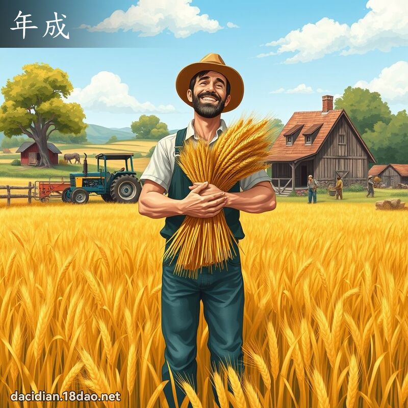 年成 - 國語大辭典配圖