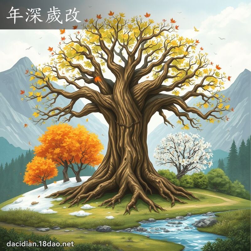 年深歲改 - 國語大辭典配圖