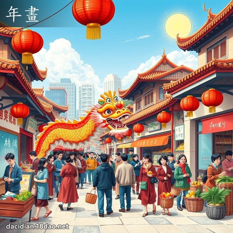 年画 - 国语大辞典配图