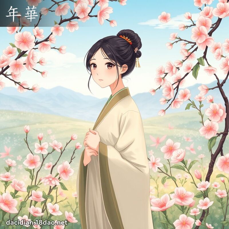年華 - 國語大辭典配圖
