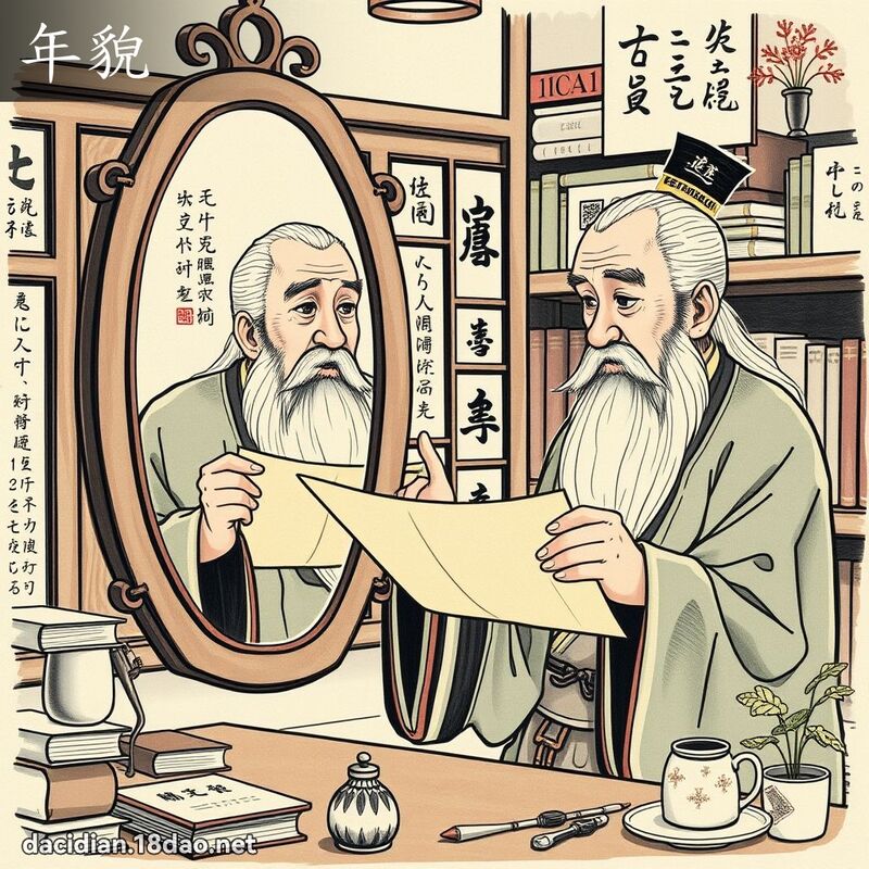 年貌 - 國語大辭典配圖