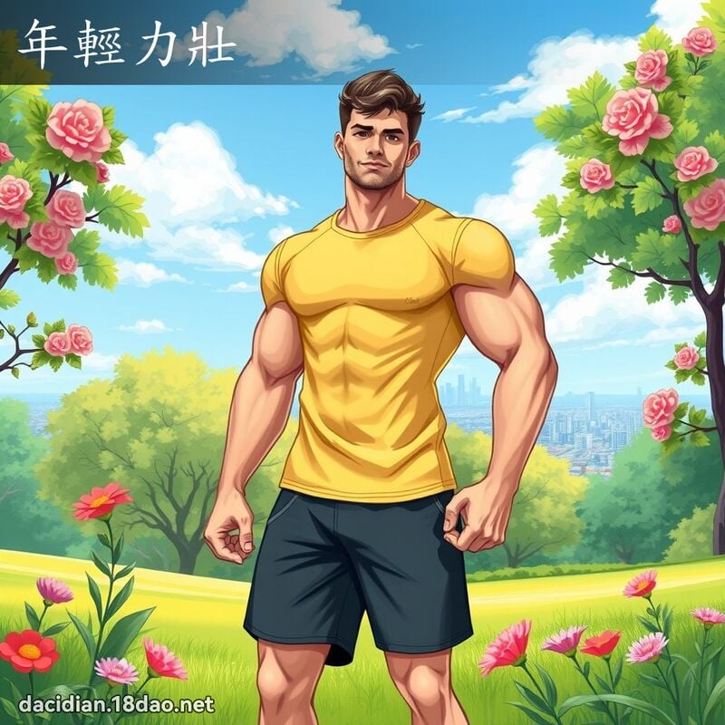 年轻力壮 - 国语大辞典配图