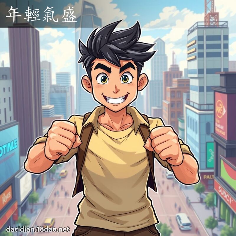 年輕氣盛 - 國語大辭典配圖