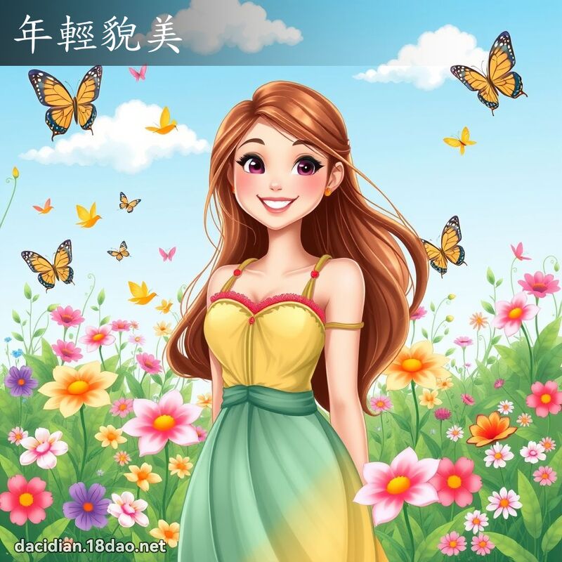 年輕貌美 - 國語大辭典配圖