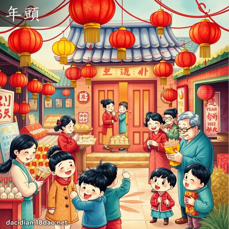 年頭 - 國語大辭典配圖