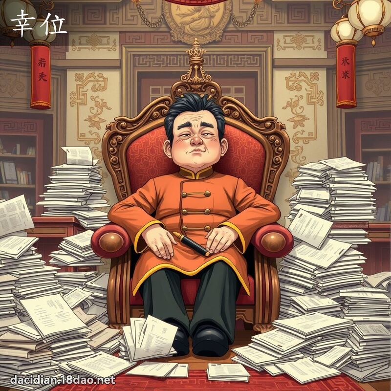 幸位 - 国语大辞典配图
