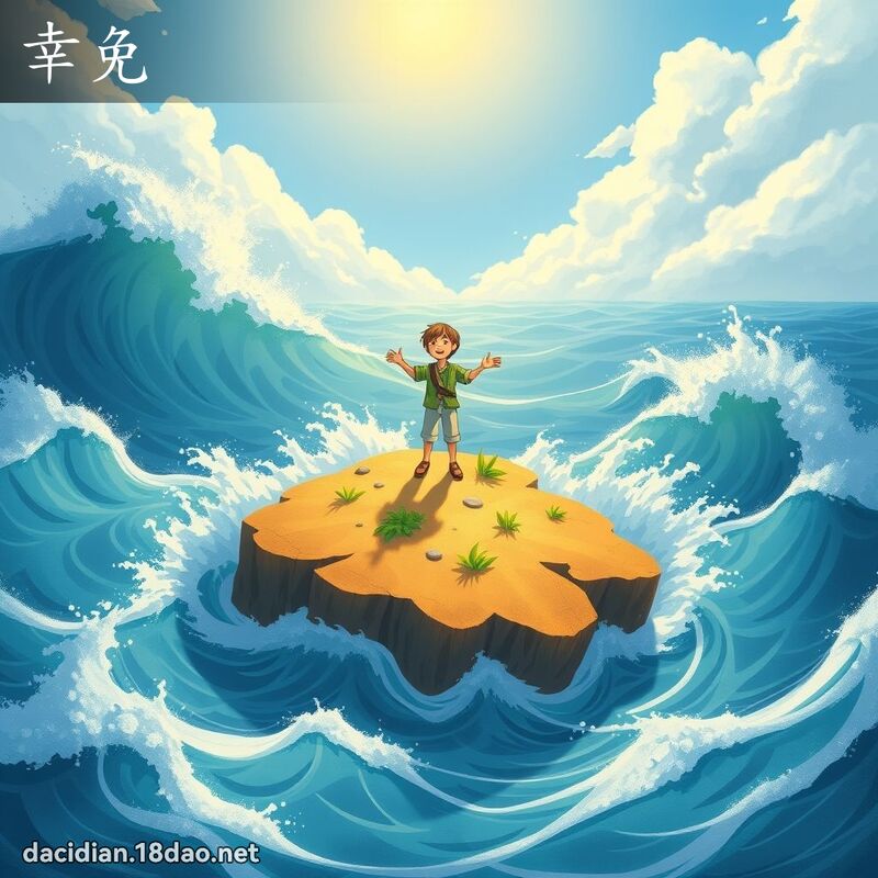幸免 - 國語大辭典配圖