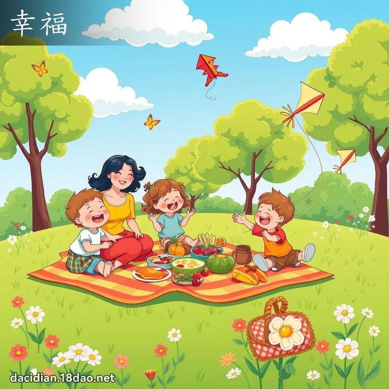 幸福 - 國語大辭典配圖