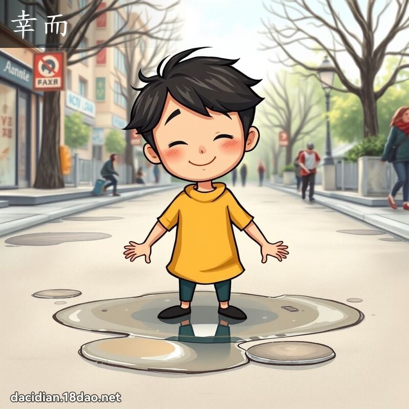 幸而 - 國語大辭典配圖