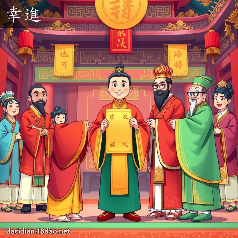 幸进 - 国语大辞典配图