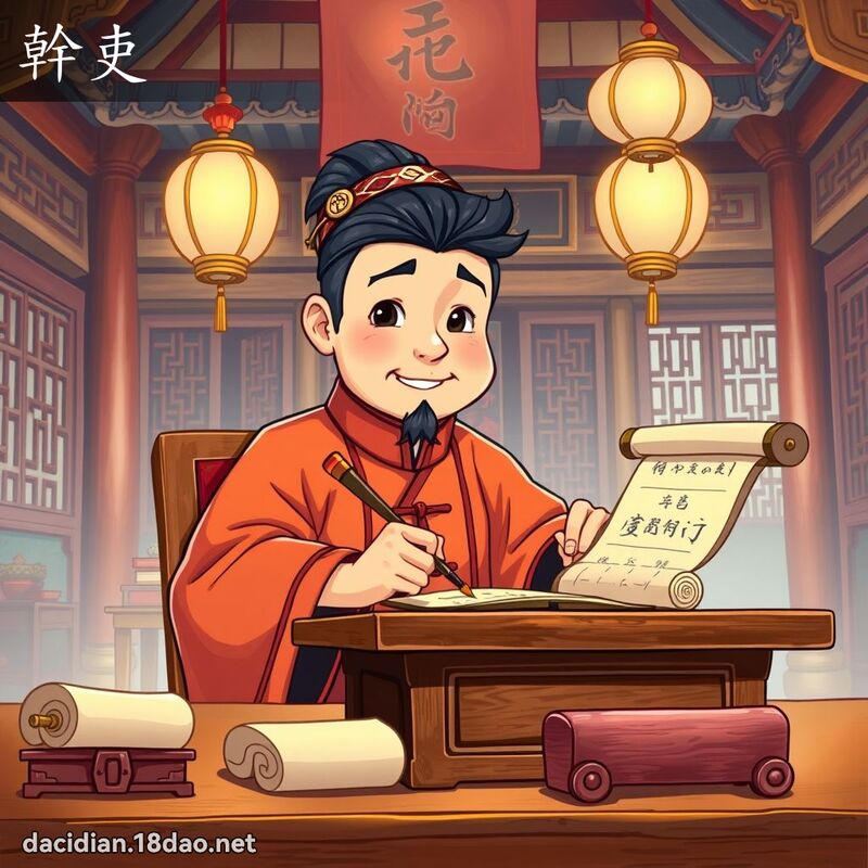 干吏 - 国语大辞典配图