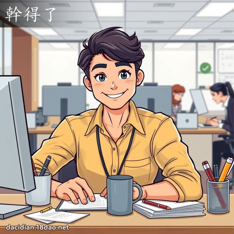 幹得了 - 國語大辭典配圖
