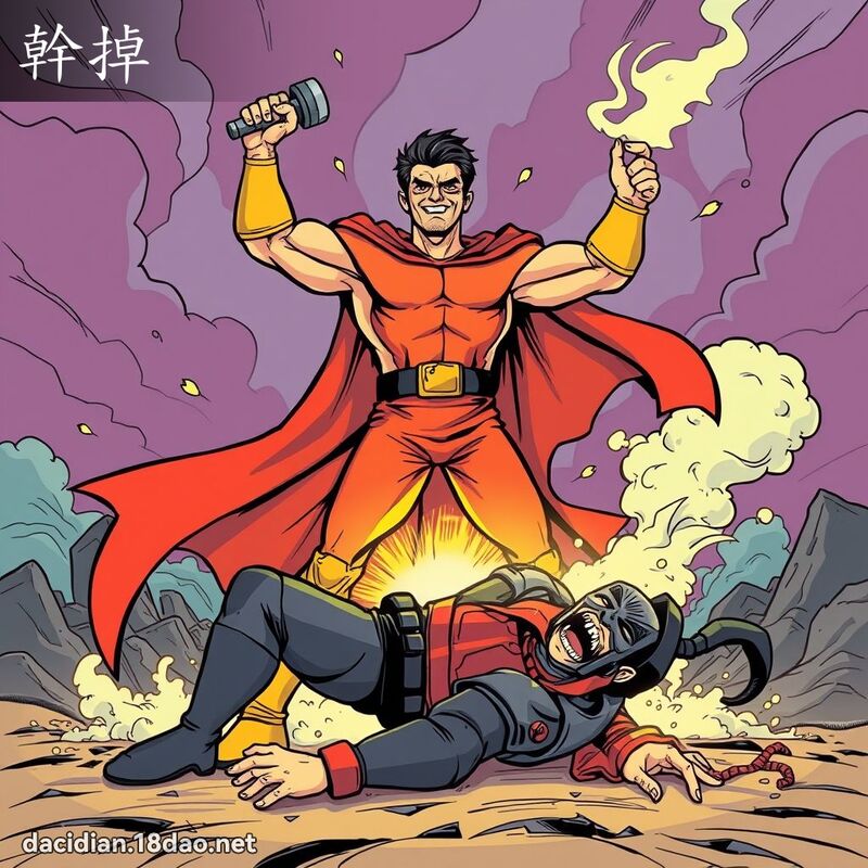 幹掉 - 國語大辭典配圖