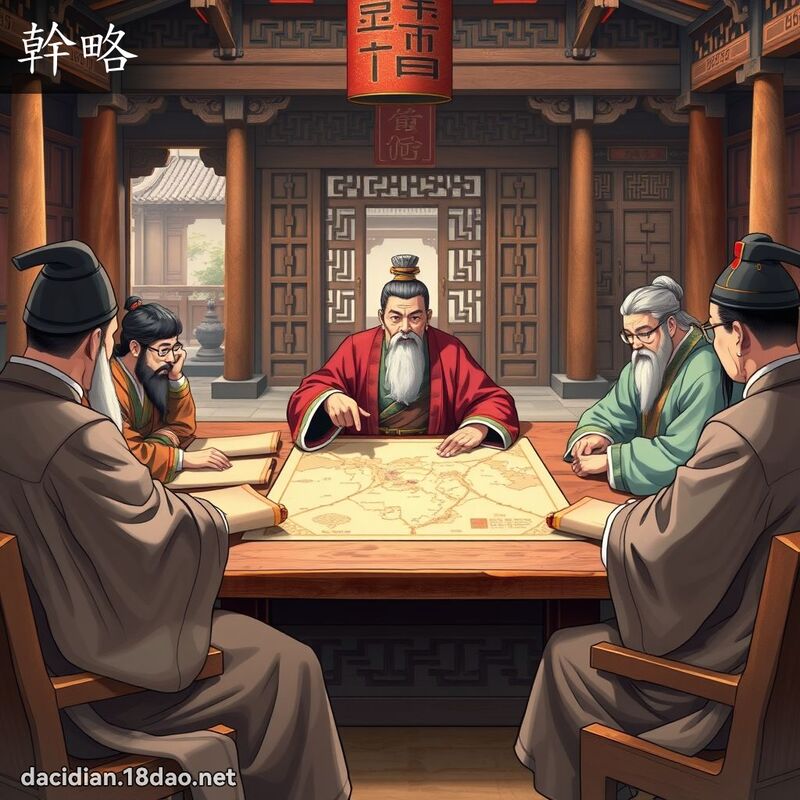 干略 - 国语大辞典配图