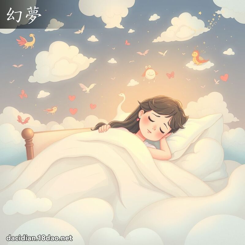 幻梦 - 国语大辞典配图