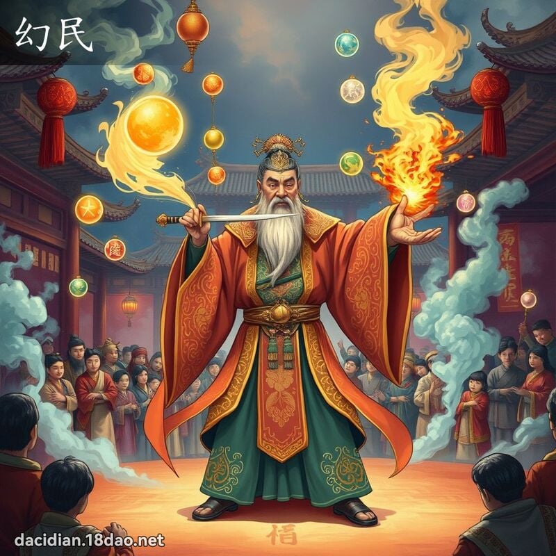 幻民 - 國語大辭典配圖