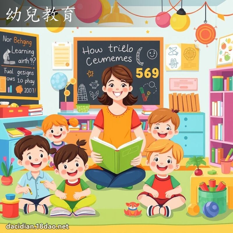 幼兒教育 - 國語大辭典配圖