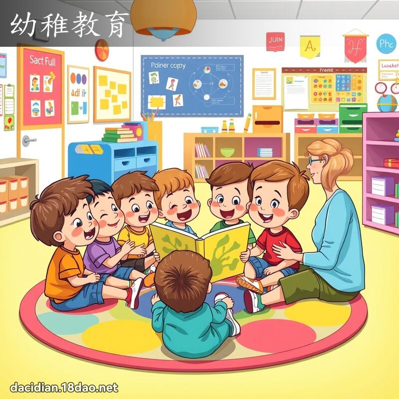 幼稚教育 - 國語大辭典配圖