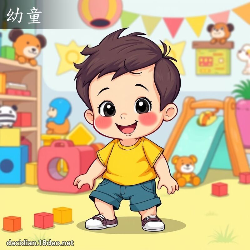 幼童 - 國語大辭典配圖