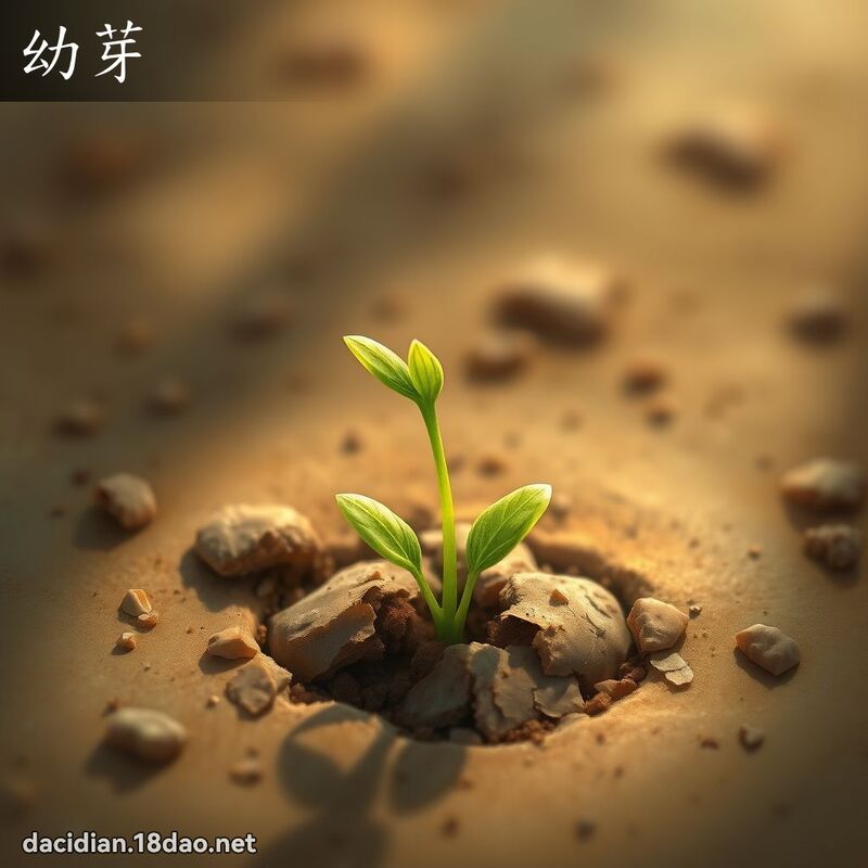 幼芽 - 國語大辭典配圖