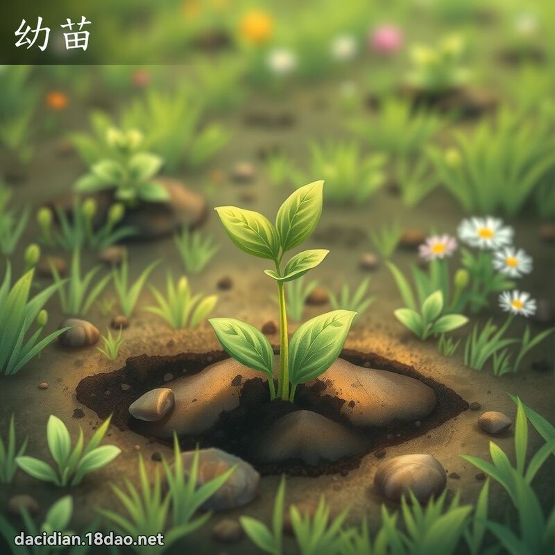 幼苗 - 國語大辭典配圖
