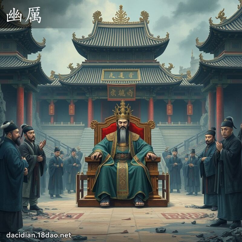 幽厉 - 国语大辞典配图