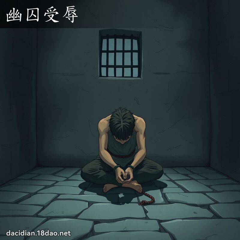 幽囚受辱 - 國語大辭典配圖