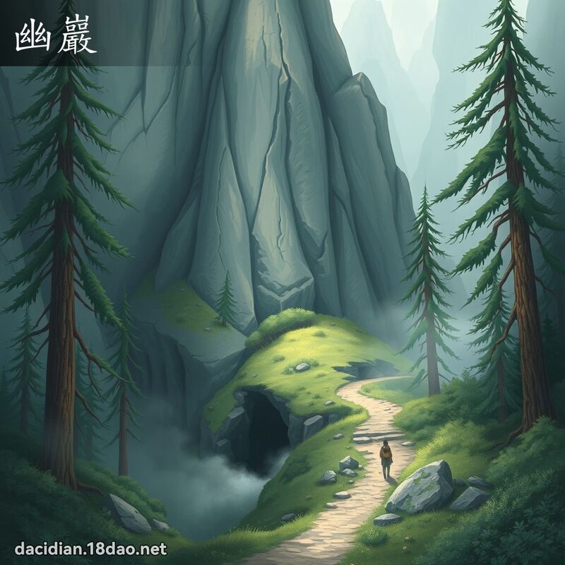 幽巖 - 國語大辭典配圖