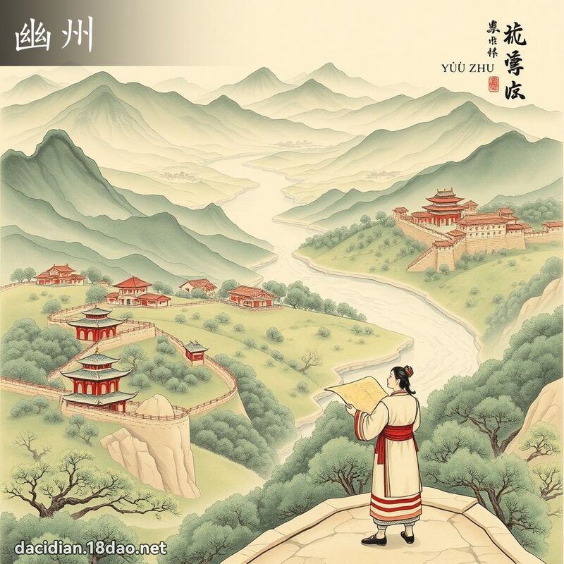 幽州 - 國語大辭典配圖