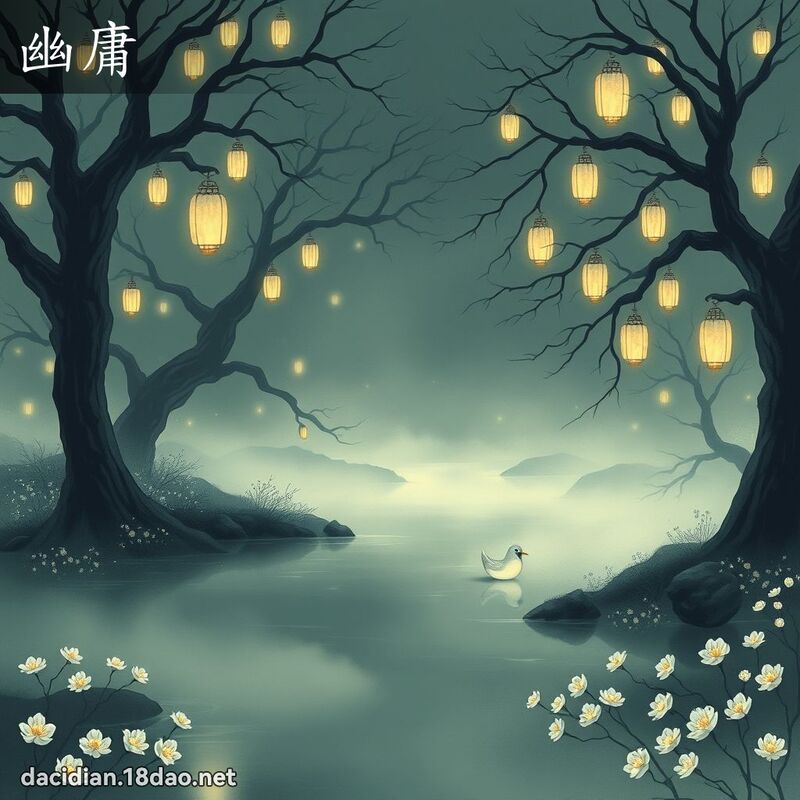 幽庸 - 国语大辞典配图