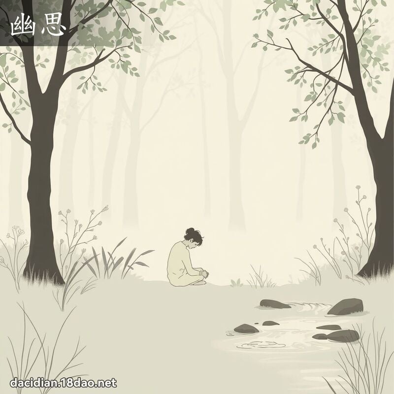 幽思 - 国语大辞典配图