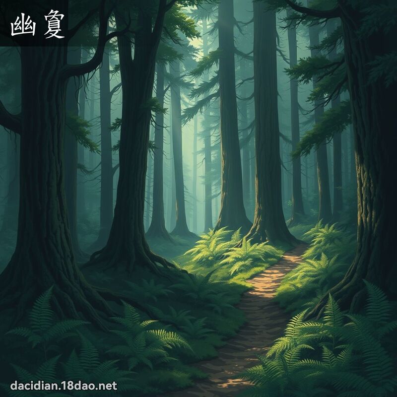 幽敻 - 国语大辞典配图