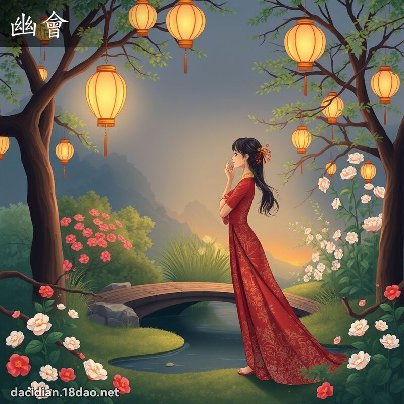 幽會 - 國語大辭典配圖
