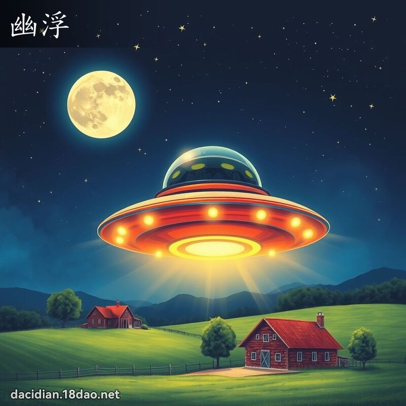 幽浮 - 国语大辞典配图