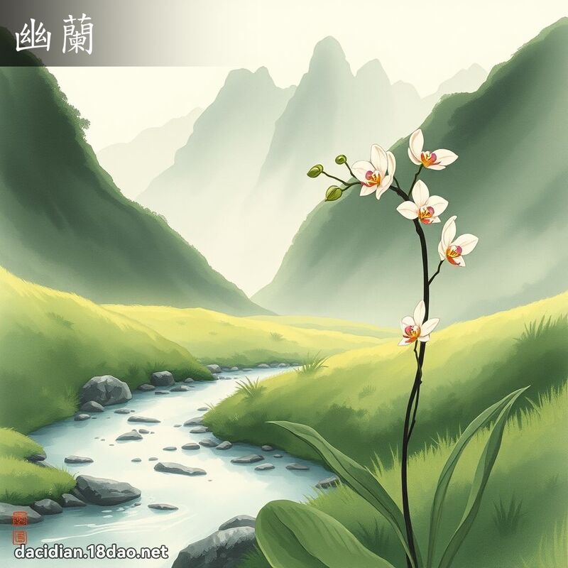幽蘭 - 國語大辭典配圖