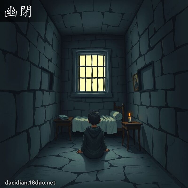 幽闭 - 国语大辞典配图