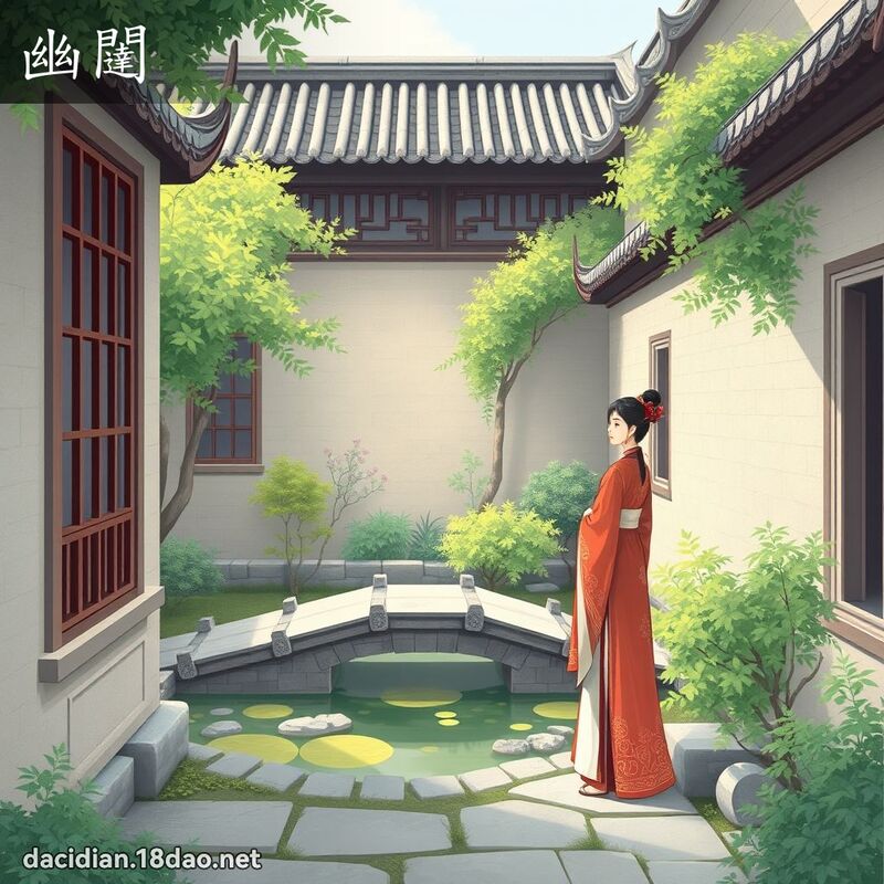 幽闥 - 國語大辭典配圖