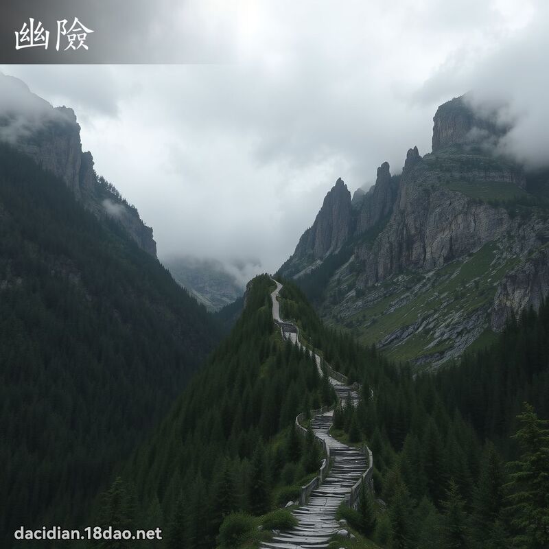 幽險 - 國語大辭典配圖