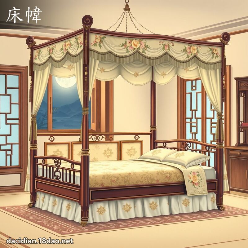 床幃 - 國語大辭典配圖