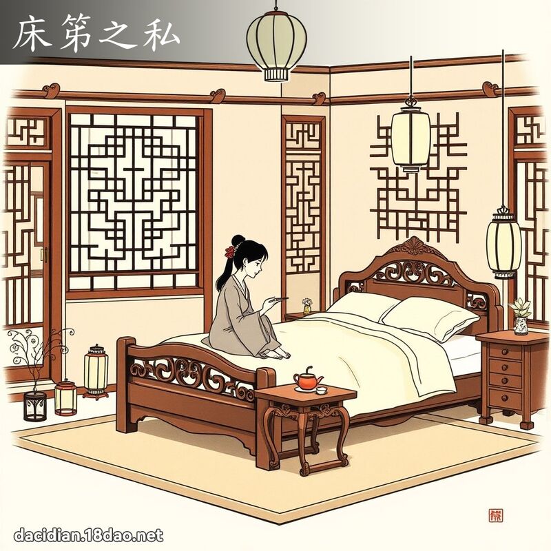 床笫之私 - 國語大辭典配圖