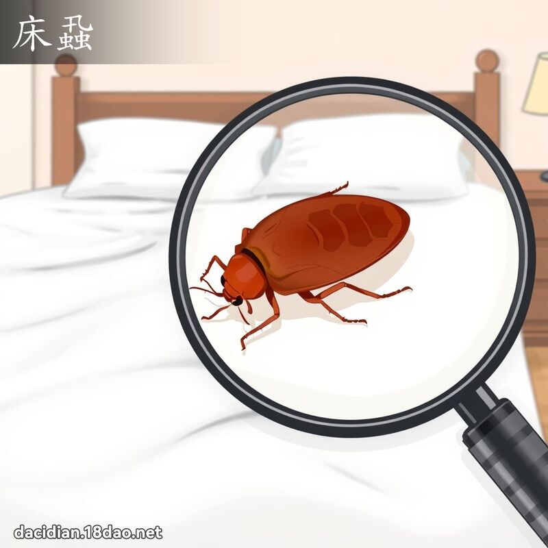 床蝨 - 國語大辭典配圖