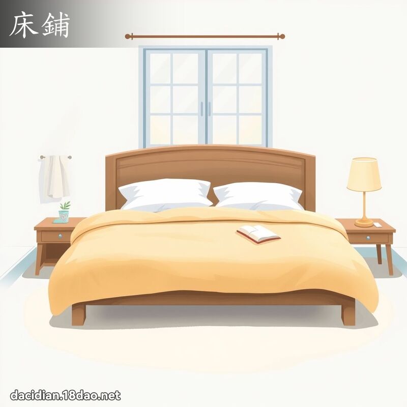 床鋪 - 國語大辭典配圖