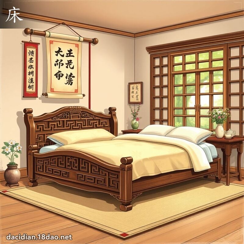 床 - 國語大辭典配圖
