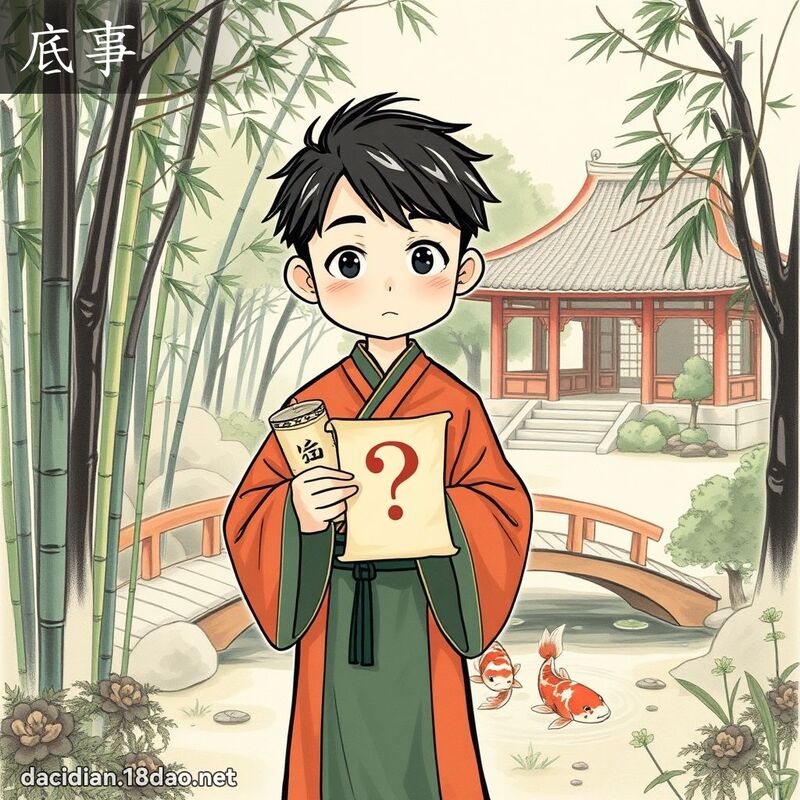 底事 - 國語大辭典配圖